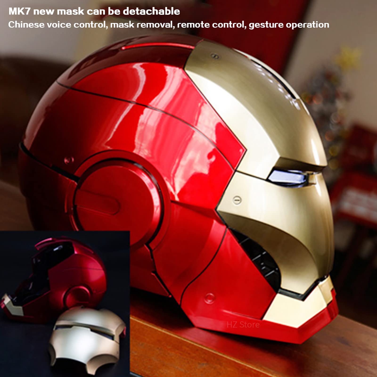 Amazon | 新しい1/1アイアンマンヘルメットボイスコントロール